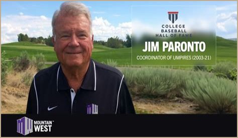 Jim Paronto Obituary, Coordinator Of Baseball Umpires For The Mountain West Has Died